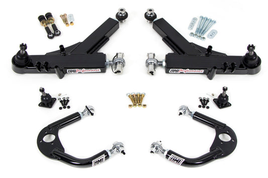 UMI Performance 93-02 GM F-Body Front A-Arm Kit Road Race Boxed Lower + Adj Upper