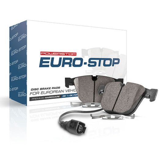 Power Stop 12-15 BMW X1 Euro-Stop ECE-R90 Rear Brake Pads