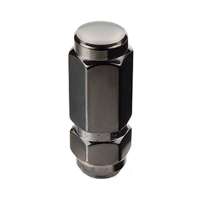 McGard Hex Lug Nut (Cone Seat / Duplex) 9/16-18 / 7/8 Hex / 2.5in. Length (8-Pack) - Black