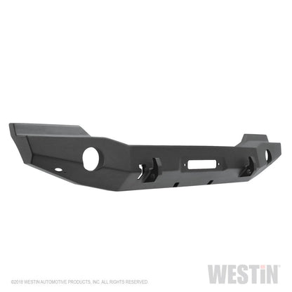 Westin 07-18 Jeep Wrangler JK WJ2 Full Width Front Bumper - Tex. Blk