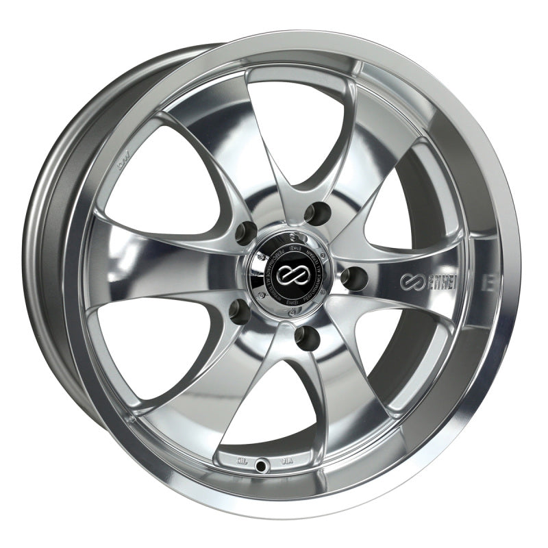 Enkei M6 Universal Truck & SUV 20x9 20mm Offset 5x127 Bolt Pattern 71.6mm Bore Mirror Finish Wheel