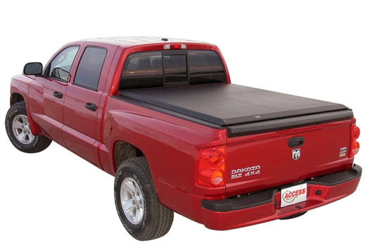 Access Literider 08-11 Dodge Dakota Crew Cab 5ft 4in Bed (w/ Utility Rail) Roll-Up Cover