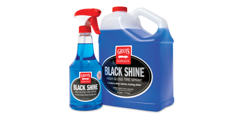 Griots Garage Black Shine High Gloss Tire Spray - 1 Gallon