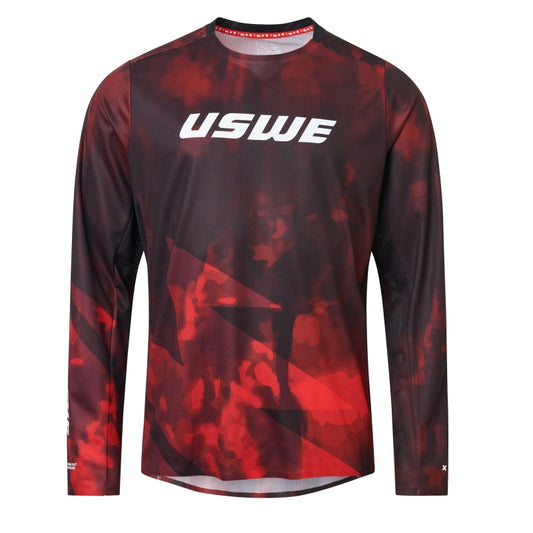 USWE Rok Off-Road Air Jersey Adult Flame Red - Medium
