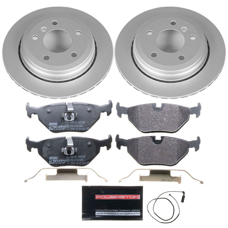 Power Stop 01-05 BMW 325xi Rear Euro-Stop Brake Kit