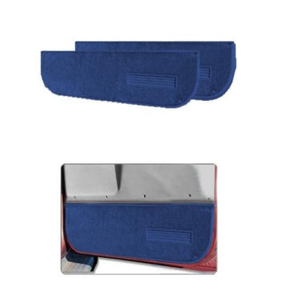 Lund 80-92 Ford Bronco (2Dr 2WD/4WD) Pro-Line Full Flr. Replacement Carpet - Blue (2 Pc.)