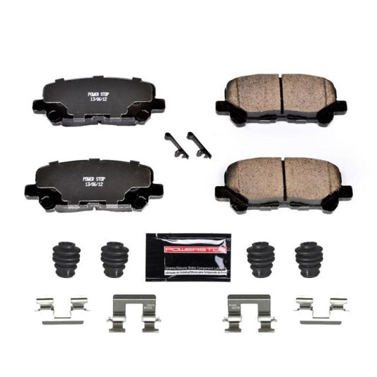 Power Stop 12-15 Honda Pilot Rear Z23 Evolution Sport Brake Pads w/Hardware