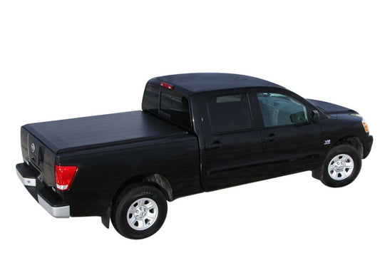Access Original 08-15 Titan Crew Cab 7ft 3in Bed (Clamps On w/ or w/o Utili-Track) Roll-Up Cover