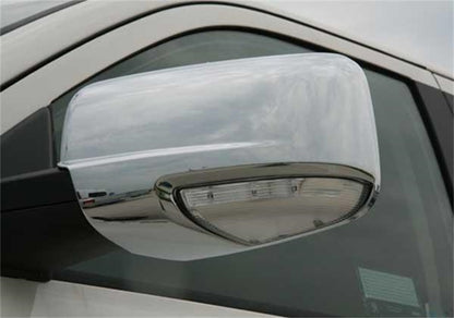 Putco 09-12 RAM 1500 w/o Towing Mirrors- w/ Turn Signal (Will not Fit Painted Mirrors) Mirror Covers