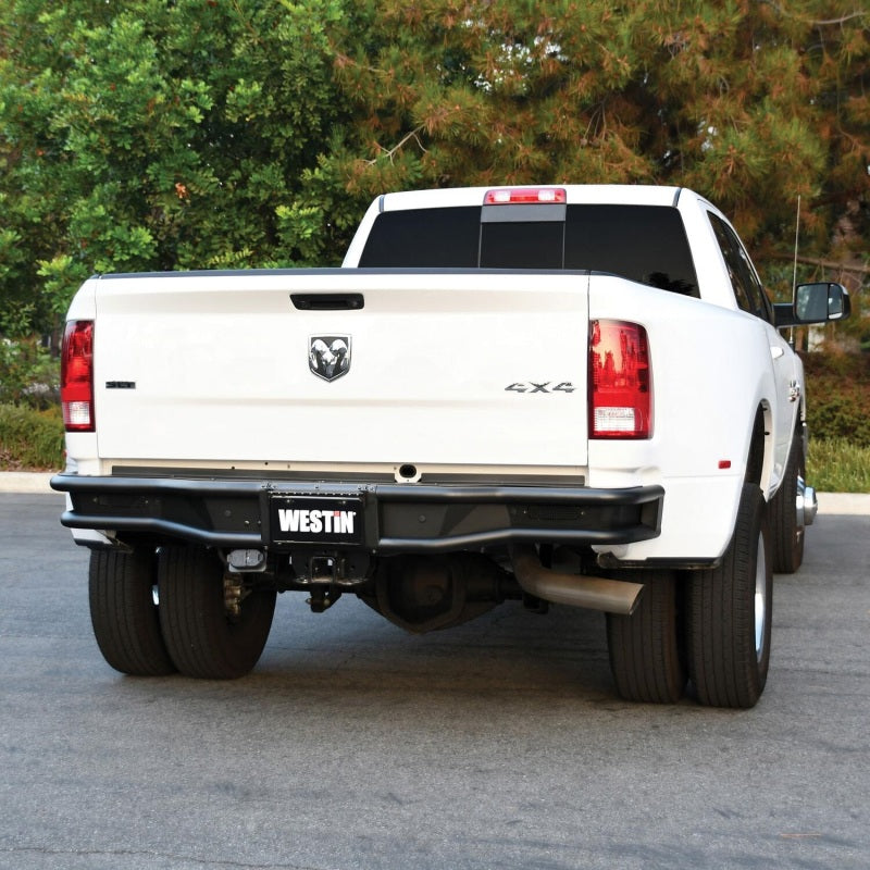 Westin 2013-2018 Ram 1500 Outlaw Rear Bumper - Textured Black