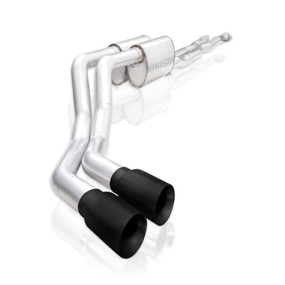Stainless Works 2014+ Toyota Tundra 5.7L Legend Series Cat-Back Exhaust w/Black Tips
