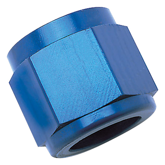 Russell Performance -3 AN Tube Nuts 3/16in dia. (Blue) (6 pcs.)