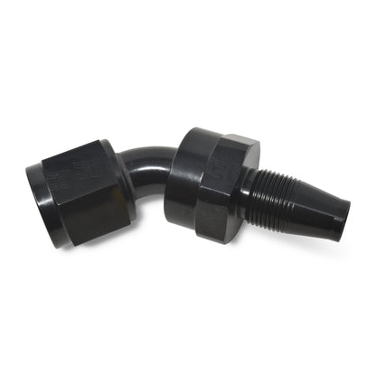 Russell Performance -10 AN 45 Degree Hose End Without Socket - Black