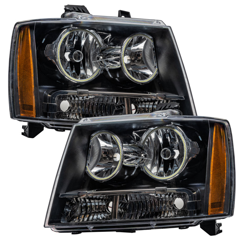 Oracle 07-13 Chevrolet Avalanche Pre-Assembed SMD Headlights - UV/Purple