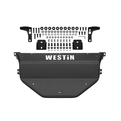 Westin 2013-2018 Ram 1500 Outlaw Bumper Skid Plate - Textured Black