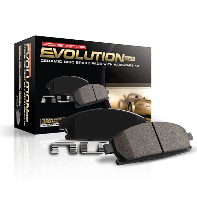 Power Stop 21-22 Nissan Rogue Front Z17 Evo Ceramic Brake Pad w/Hardware