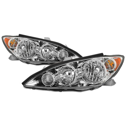 xTune 05-06 Toyota Camry OEM Style Headlights - Chrome (HD-JH-TCAM05-AM-C)