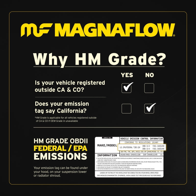 Magnaflow 16-18 Hyundai Tucson L4 2.0L OEM Grade / EPA Compliant Direct-Fit Catalytic Converter