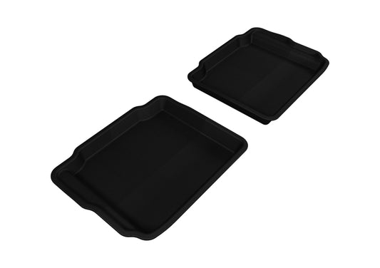 3D MAXpider 2010-2019 Ford Taurus Kagu 2nd Row Floormats - Black