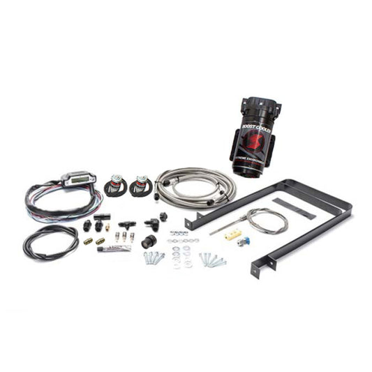 Snow Performance Chevy/GMC Stg 3 Boost Cooler Water Inj. Kit (SS Braided Line/4AN Fittings) w/o Tank