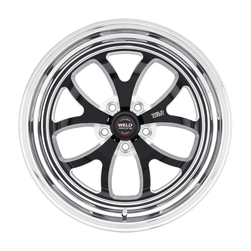 Weld S76 17x10 / 5x4.5 BP / 7.8in. BS Black Wheel (Medium Pad) - Non-Beadlock