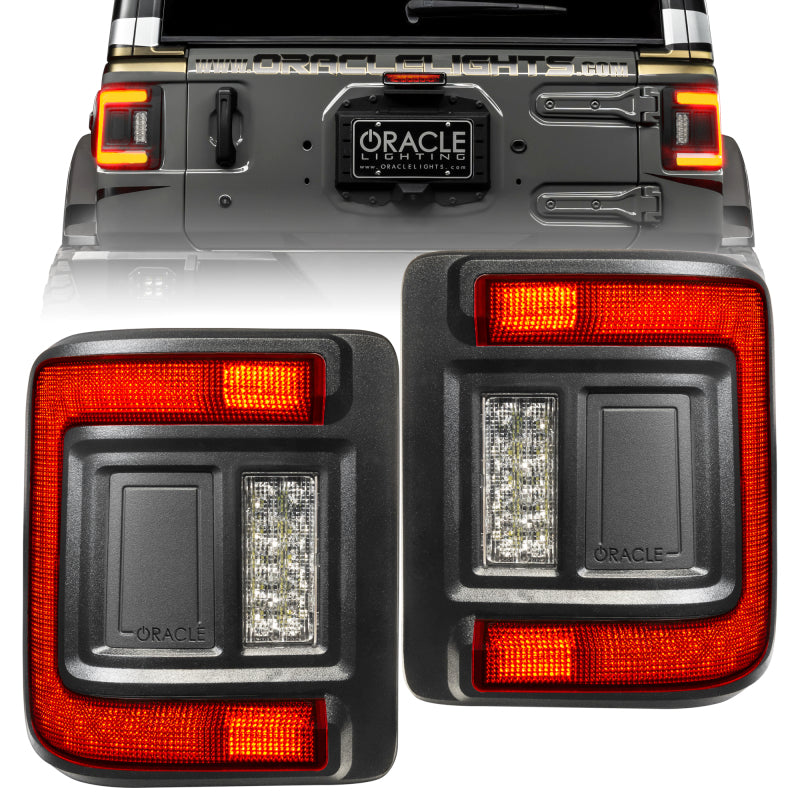 Oracle 2018+ Jeep Wrangler Rubicon/Sport LED Flush Mount Tail Light - Tinted