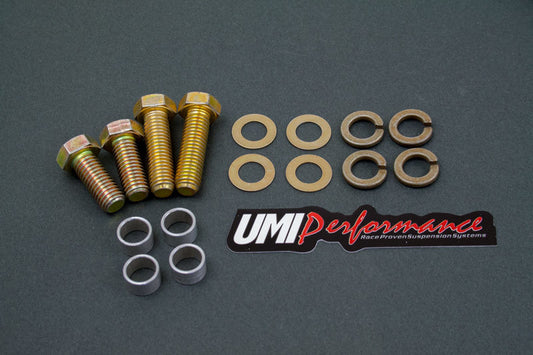 UMI Performance 82-02 GM F-Body Rear Torque Arm Hardware Kit Moser 12-Bolt