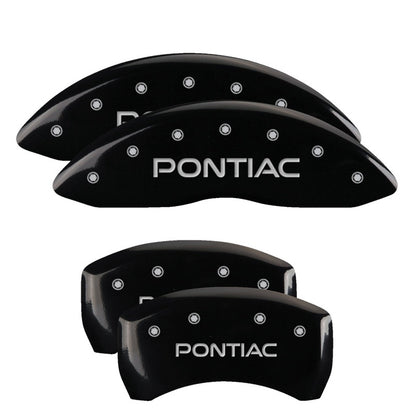 MGP 4 Caliper Covers Engraved Front Pontiac Rear G8 Yellow Finish Black Char 2008 Pontiac G8