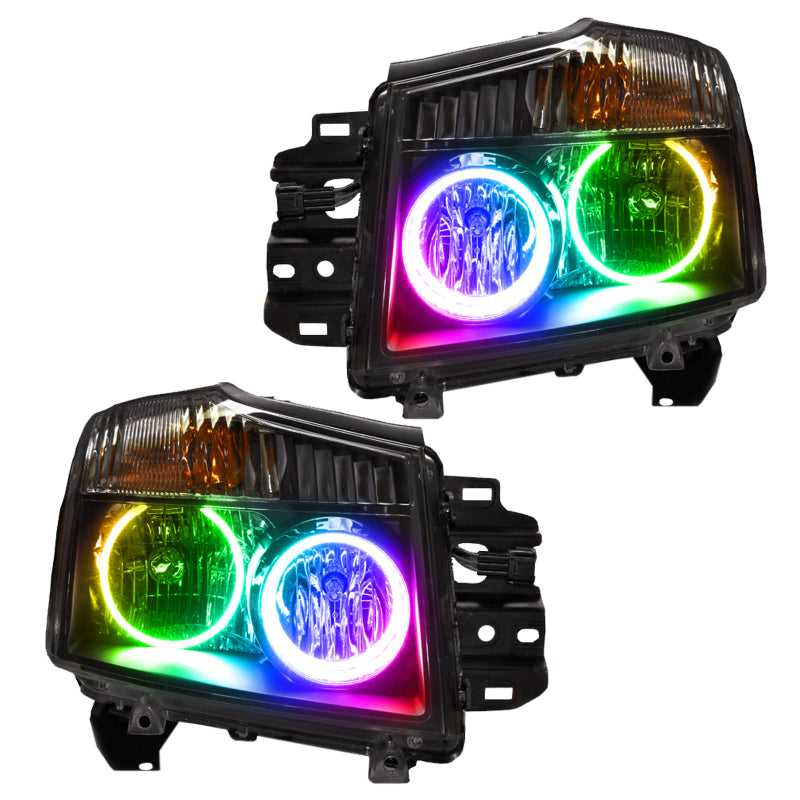 Oracle 08-15 Nissan Titan SMD HL - ColorSHIFT w/ BC1 Controller