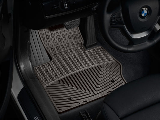 WeatherTech 2011+ BMW X3 Front Rubber Mats - Cocoa