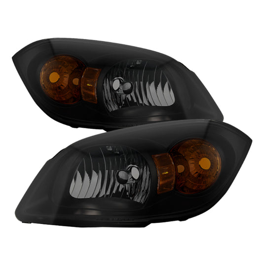 Xtune Chevy Cobalt 05-10 Crystal Headlights Black Smoked HD-JH-CCOB05-AM-BSM