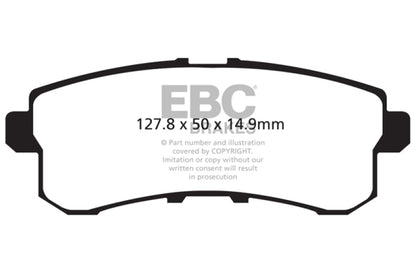 EBC 11-13 Infiniti QX56 5.6 Extra Duty Rear Brake Pads