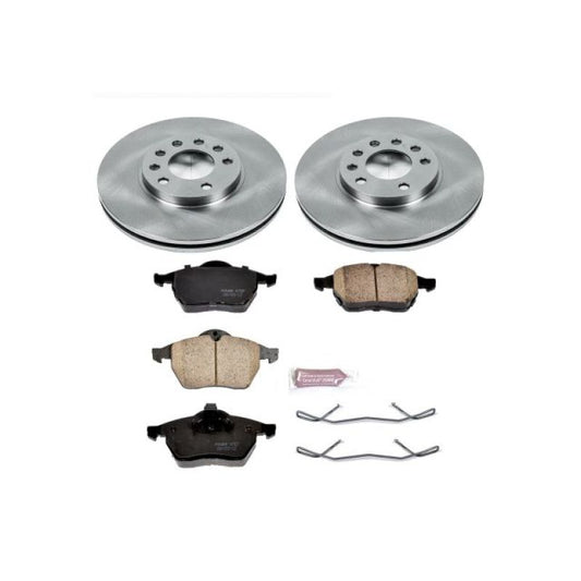 Power Stop 97-98 Saab 900 Front Autospecialty Brake Kit