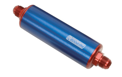 Russell Performance Red/Blue Anodized Aluminum (8-1/4in Length -8 to -10 male inlet/outlet)