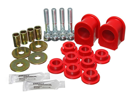 Energy Suspension 99-04 Ford F250 SD/350 4WD Red Front 1-1/4in Sway Bar Bushing Set