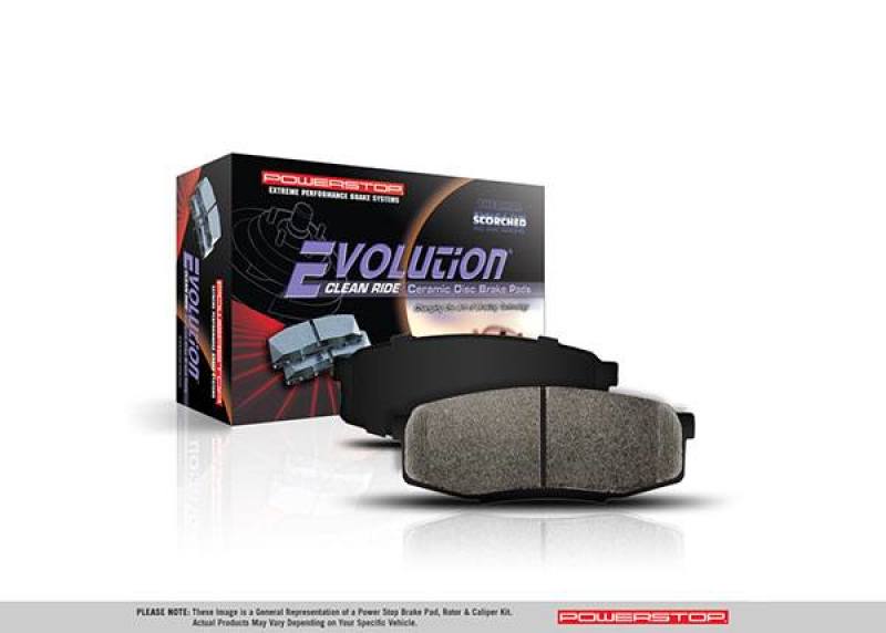 Power Stop 2021 Chevrolet Colorado Front Z16 Evo Ceramic Brake Pads