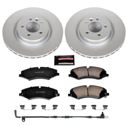 Power Stop 10-13 Land Rover Range Rover Sport Front Z23 Evolution Sport Coated Brake Kit