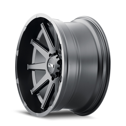 ION Type 143 20x10 / 8x165.1 BP / -19mm Offset / 125.2mm Hub Matte Black Wheel