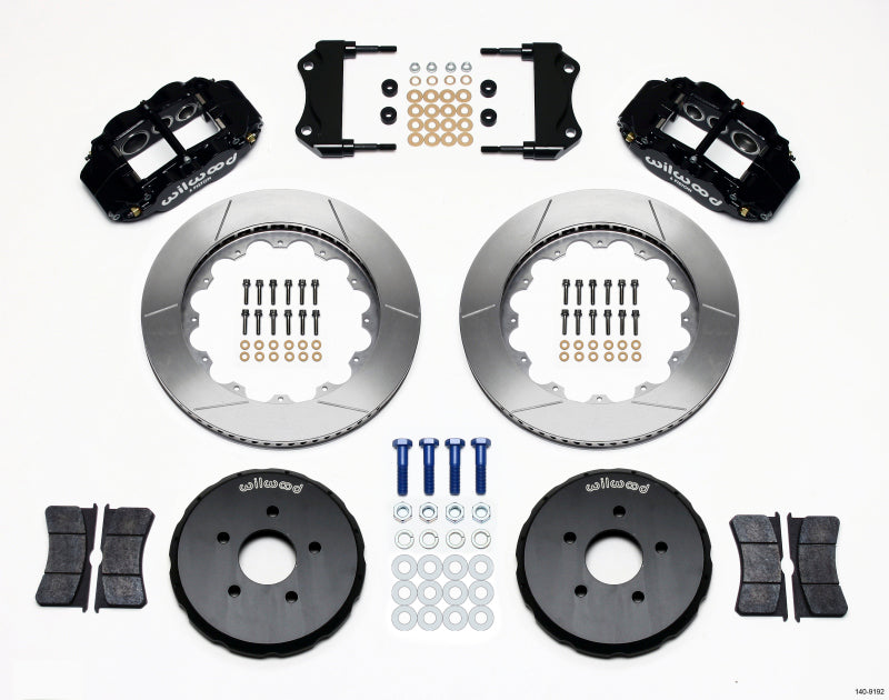 Wilwood Narrow Superlite 6R Front Hat Kit 14.00in Nissan 350Z/Fiti G35