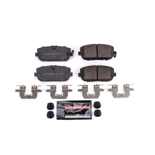 Power Stop 17-19 Fiat 124 Spider Rear Z23 Evolution Sport Brake Pads w/Hardware