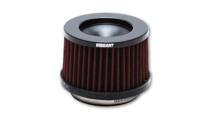Vibrant - The Classic Perf Air Filter 4.75in O.D. Cone x 3-5/8in Tall x 4in inlet I.D. Turbo Outlets