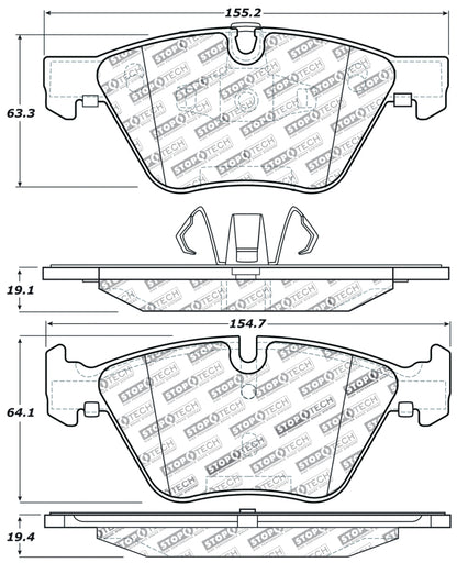 StopTech Performance Brake Pads