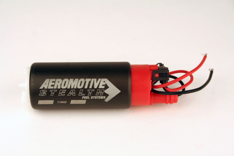 Aeromotive - 340 Series Stealth In-Tank E85 Fuel Pump - Offset Inlet - Inlet Inline w/ Outlet