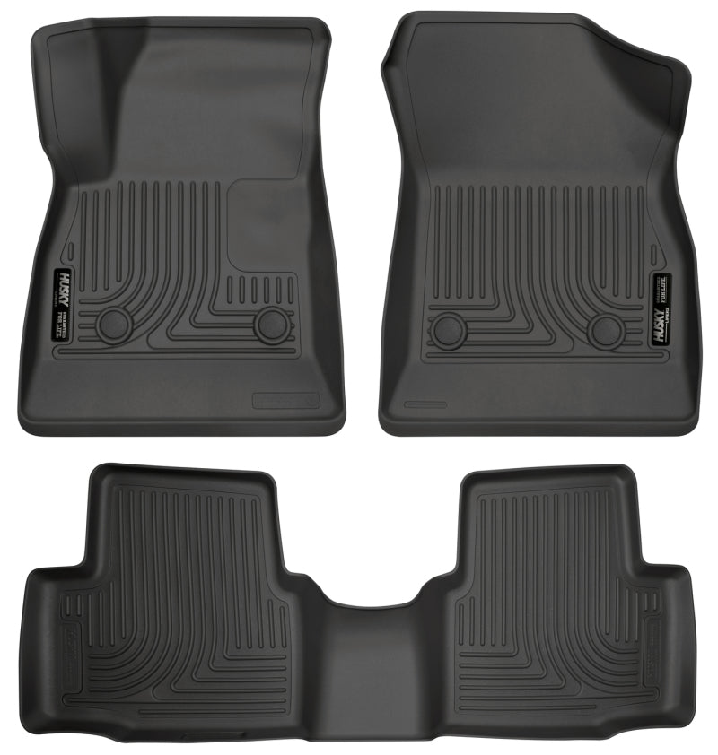 Husky Liners 2016-2017 Chevrolet Cruze WeatherBeater Combo Floor Liners - Black