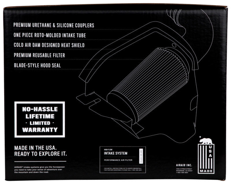 Airaid 03-04 Dodge Cummins 5.9L DSL (exc. 600 Series) CAD Intake System w/o Tube (Oiled / Red Media)