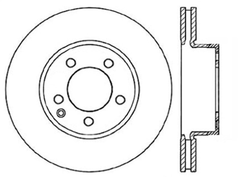 StopTech Drilled Sport Brake Rotor