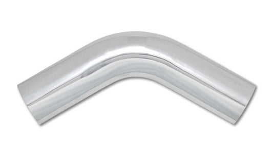 Vibrant - 4in O.D. Universal Aluminum Tubing (60 degree Bend) - Polished