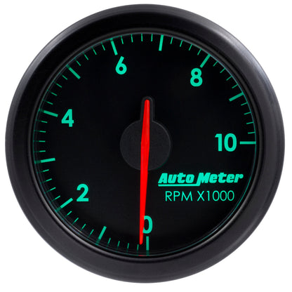 Autometer Airdrive 2-1/6in Tachometer Gauge 0-10K RMP - Black