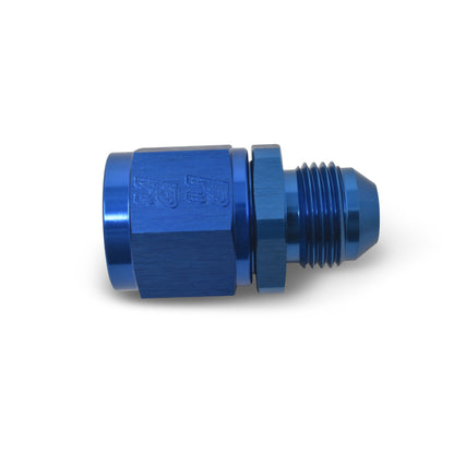 Russell Performance -8 AN Female to -6 AN to Male B-Nut Reducer (Blue)