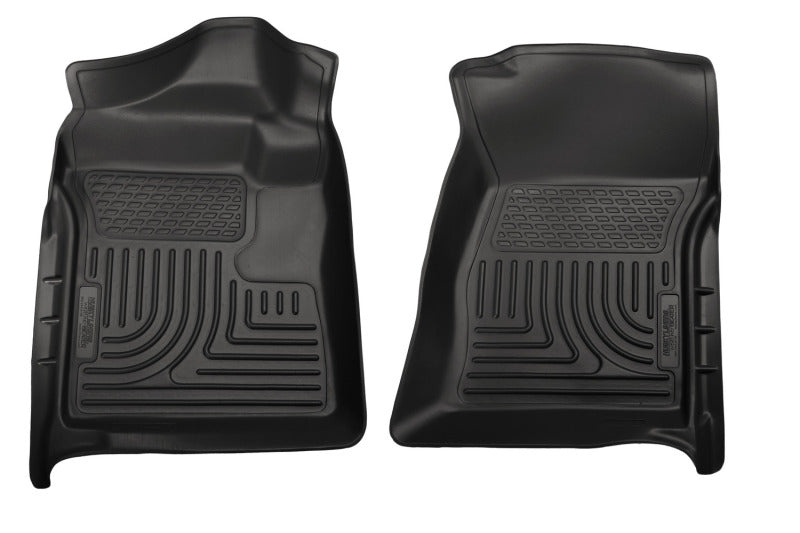 Husky Liners 2012.5 Ford SuperDuty/F-250/F-350 Regular Cab WeatherBeater Black Floor Liners